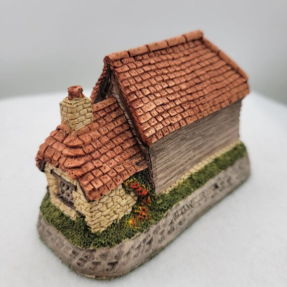 Vintage David Winter Cottages British Traditions October HARVEST BARN w Box COA - Picture 7 of 14